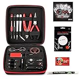 Coil Master 100% authentische DIY KIT V3 Tool SET mit spätesten Spule Jig (V4) /NEU 521 Tab Mini-Ohm-Leser V2/ Pinzette/hitzebeständige Draht NEUESTE Tool Kit, exklusive LifeMods Bundle Edition