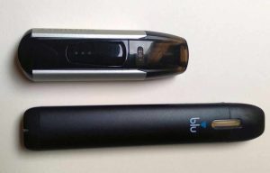 Minifit und Myblu im Größenvergleich